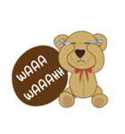 My little bear (MheeNao English version)（個別スタンプ：28）