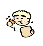 モコモコくんとサラサラさん（個別スタンプ：11）