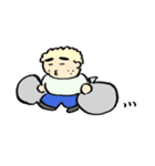 モコモコくんとサラサラさん（個別スタンプ：15）