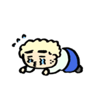モコモコくんとサラサラさん（個別スタンプ：17）