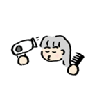 モコモコくんとサラサラさん（個別スタンプ：39）