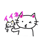 白猫のハク 2（個別スタンプ：3）