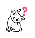 白猫のハク 2（個別スタンプ：5）