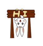 Carol's rabbits 2（個別スタンプ：1）