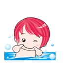cute ！ working.....（個別スタンプ：4）