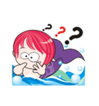cute ！ working.....（個別スタンプ：38）