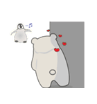 Bear ＆ Penguin（個別スタンプ：3）