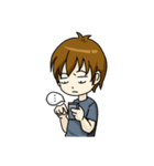 私のツンデレ彼氏（個別スタンプ：4）