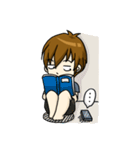 私のツンデレ彼氏（個別スタンプ：5）