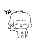 Happy baby dog（個別スタンプ：15）