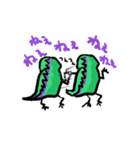 ゆるい恐竜（個別スタンプ：3）