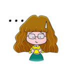 Bahmi Happy Girl (EN)（個別スタンプ：11）