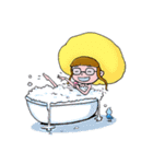 Bahmi Happy Girl (EN)（個別スタンプ：23）