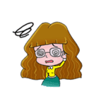 Bahmi Happy Girl (EN)（個別スタンプ：33）