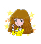 Bahmi Happy Girl (EN)（個別スタンプ：37）