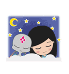 Cathy and Galu（個別スタンプ：11）