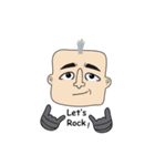 Square Head Part 2 Facial Icon（個別スタンプ：2）