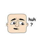 Square Head Part 2 Facial Icon（個別スタンプ：9）