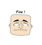 Square Head Part 2 Facial Icon（個別スタンプ：28）