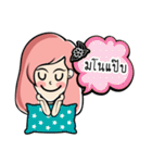 Nongnammon Cute Girl（個別スタンプ：22）