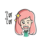 Nongnammon Cute Girl（個別スタンプ：30）