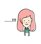 Nongnammon Cute Girl（個別スタンプ：34）