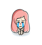 Nongnammon Cute Girl（個別スタンプ：35）