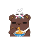 Relationship between Bear and Rabbit（個別スタンプ：6）