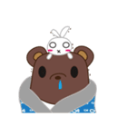Relationship between Bear and Rabbit（個別スタンプ：7）