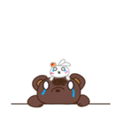 Relationship between Bear and Rabbit（個別スタンプ：12）