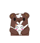 Relationship between Bear and Rabbit（個別スタンプ：13）