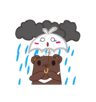 Relationship between Bear and Rabbit（個別スタンプ：18）