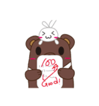 Relationship between Bear and Rabbit（個別スタンプ：20）