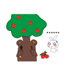 Relationship between Bear and Rabbit（個別スタンプ：25）