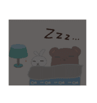 Relationship between Bear and Rabbit（個別スタンプ：27）