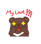 Relationship between Bear and Rabbit（個別スタンプ：34）