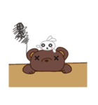 Relationship between Bear and Rabbit（個別スタンプ：37）