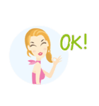 Love ＆ Caring（個別スタンプ：21）
