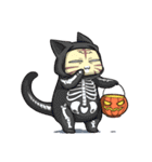 CatRabbit : Halloween Special（個別スタンプ：11）