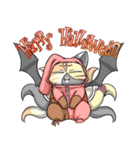 CatRabbit : Halloween Special（個別スタンプ：17）