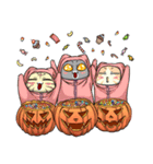 CatRabbit : Halloween Special（個別スタンプ：37）