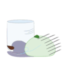 Little Mochi's Diary(EN)（個別スタンプ：17）