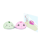 Little Mochi's Diary(EN)（個別スタンプ：22）