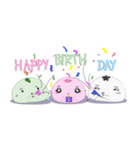 Little Mochi's Diary(EN)（個別スタンプ：38）
