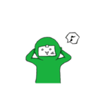 緑なあいつ（個別スタンプ：28）