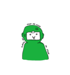 緑なあいつ（個別スタンプ：32）