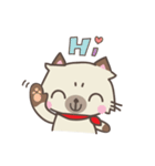 Almond the naughty cat（個別スタンプ：1）