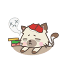 Almond the naughty cat（個別スタンプ：22）