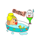 We love eggs.(Thai Version)（個別スタンプ：12）