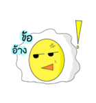 We love eggs.(Thai Version)（個別スタンプ：36）